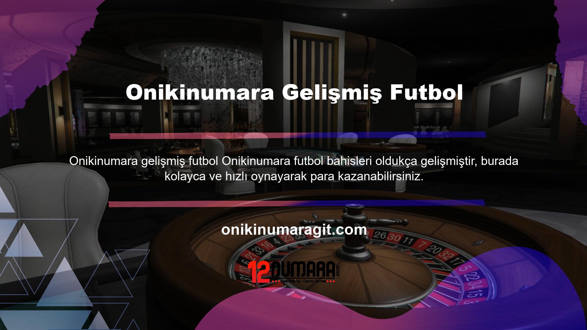 Sitede hızlı futbol oyunlarına bahis yapabilirsiniz